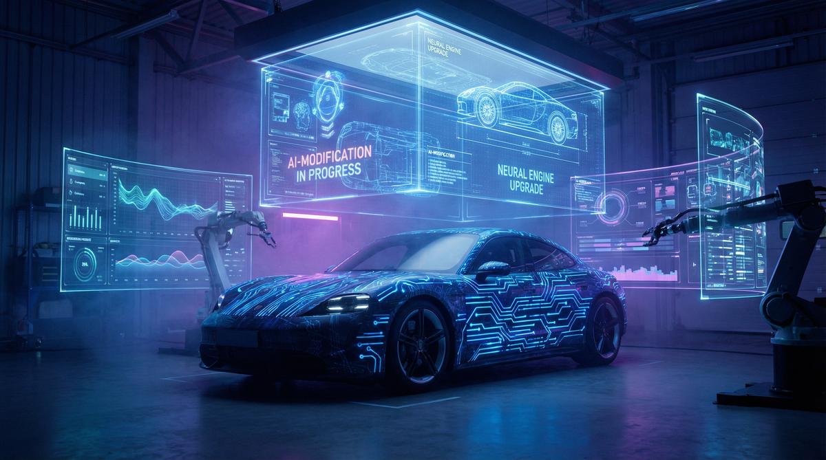 困困兔AI汽车改装视频技术